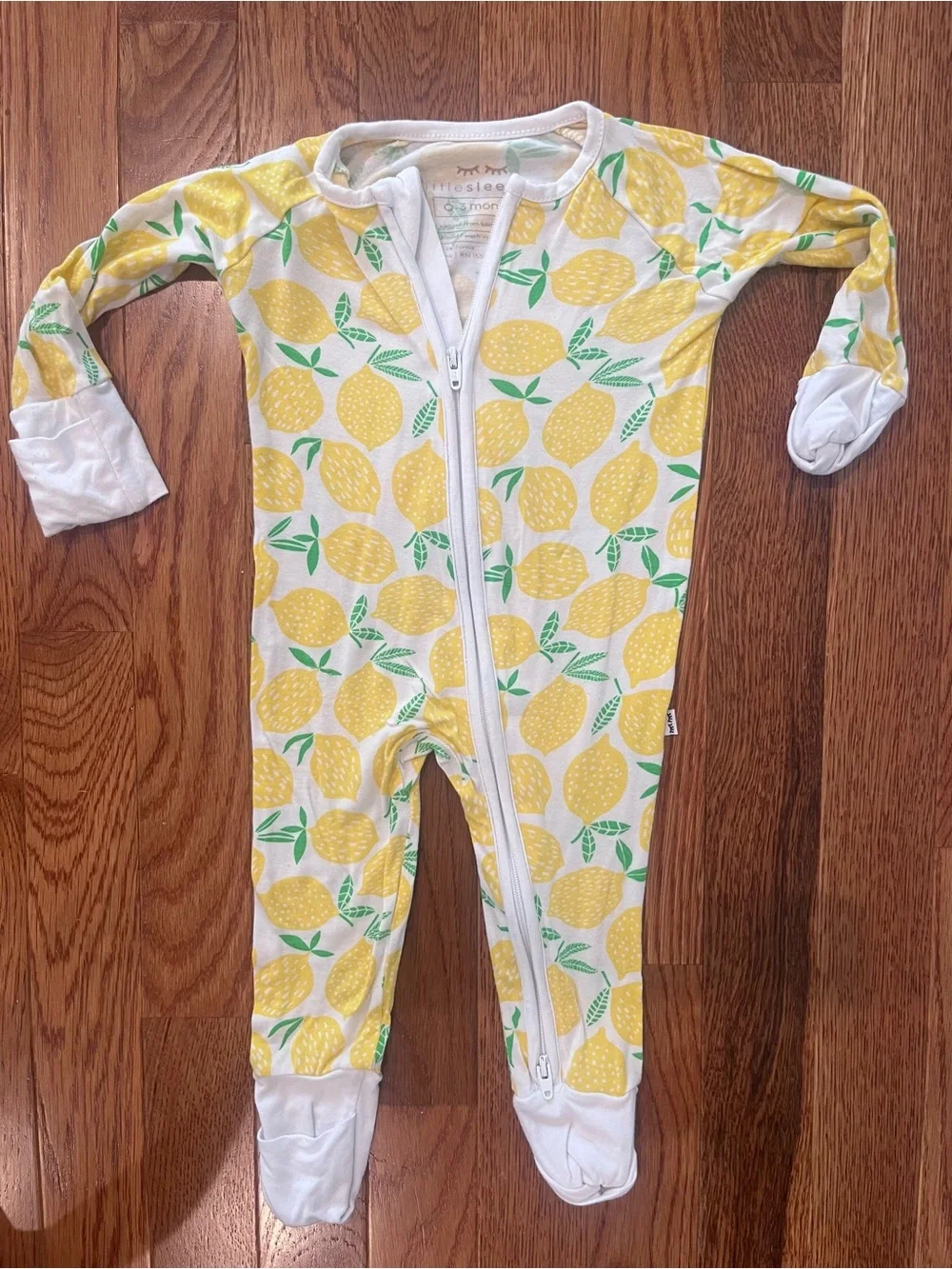 Little Sleepies 0-3 mo Lemons Zippy